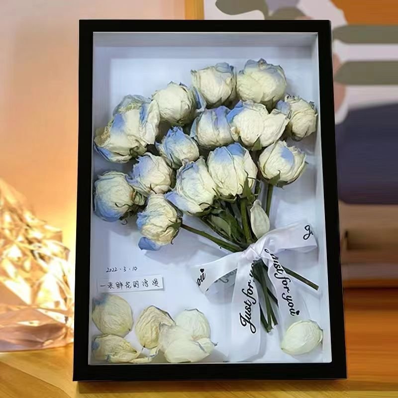 Khung ảnh 3D s&acirc;u l&ograve;ng trang tr&iacute; hoa kh&ocirc; v&agrave; đồ lưu niệm nhiều k&iacute;ch thước