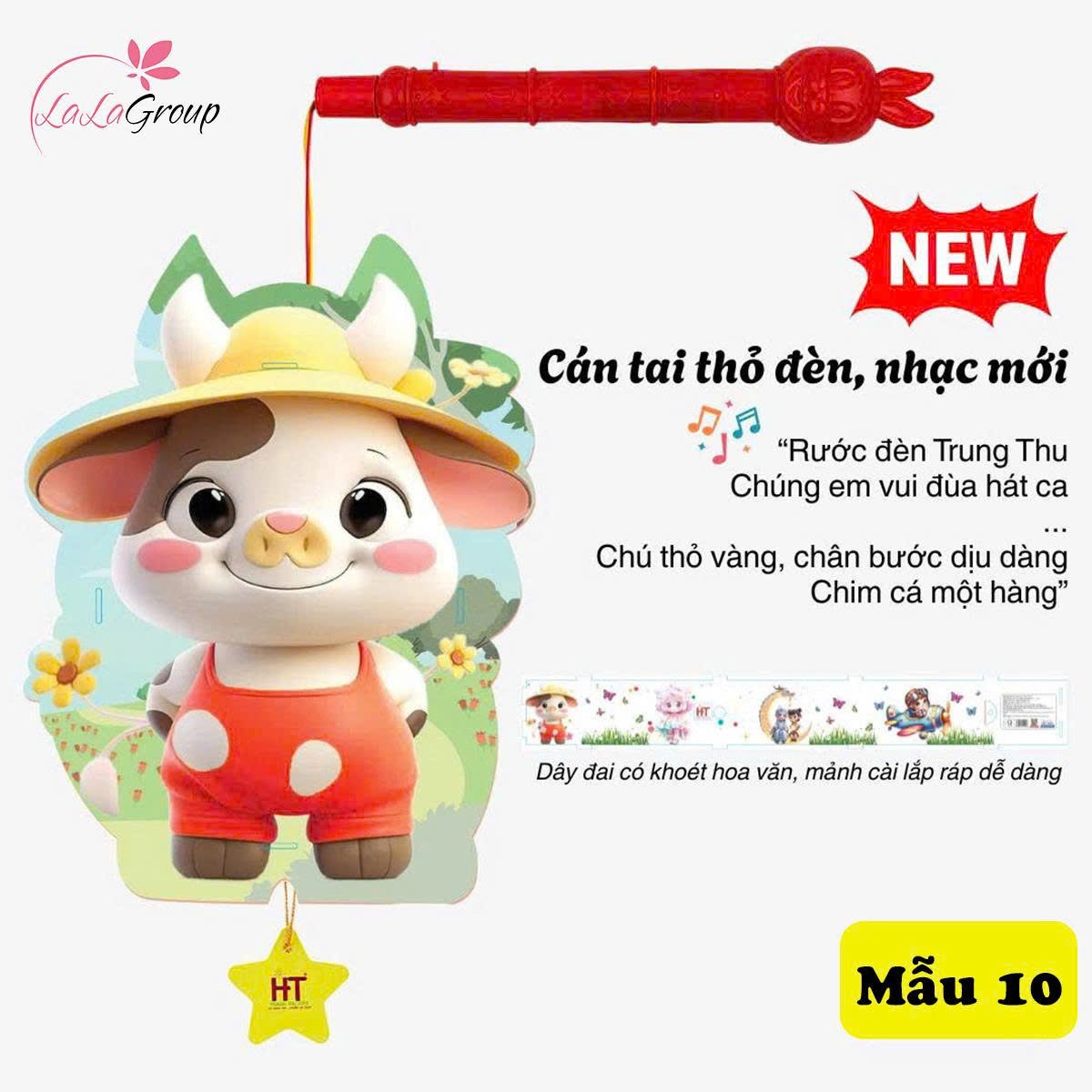 Lồng đ&egrave;n trung thu k&egrave;m nhạc vui nhộn, nhiều mẫu đ&aacute;ng y&ecirc;u cho b&eacute;