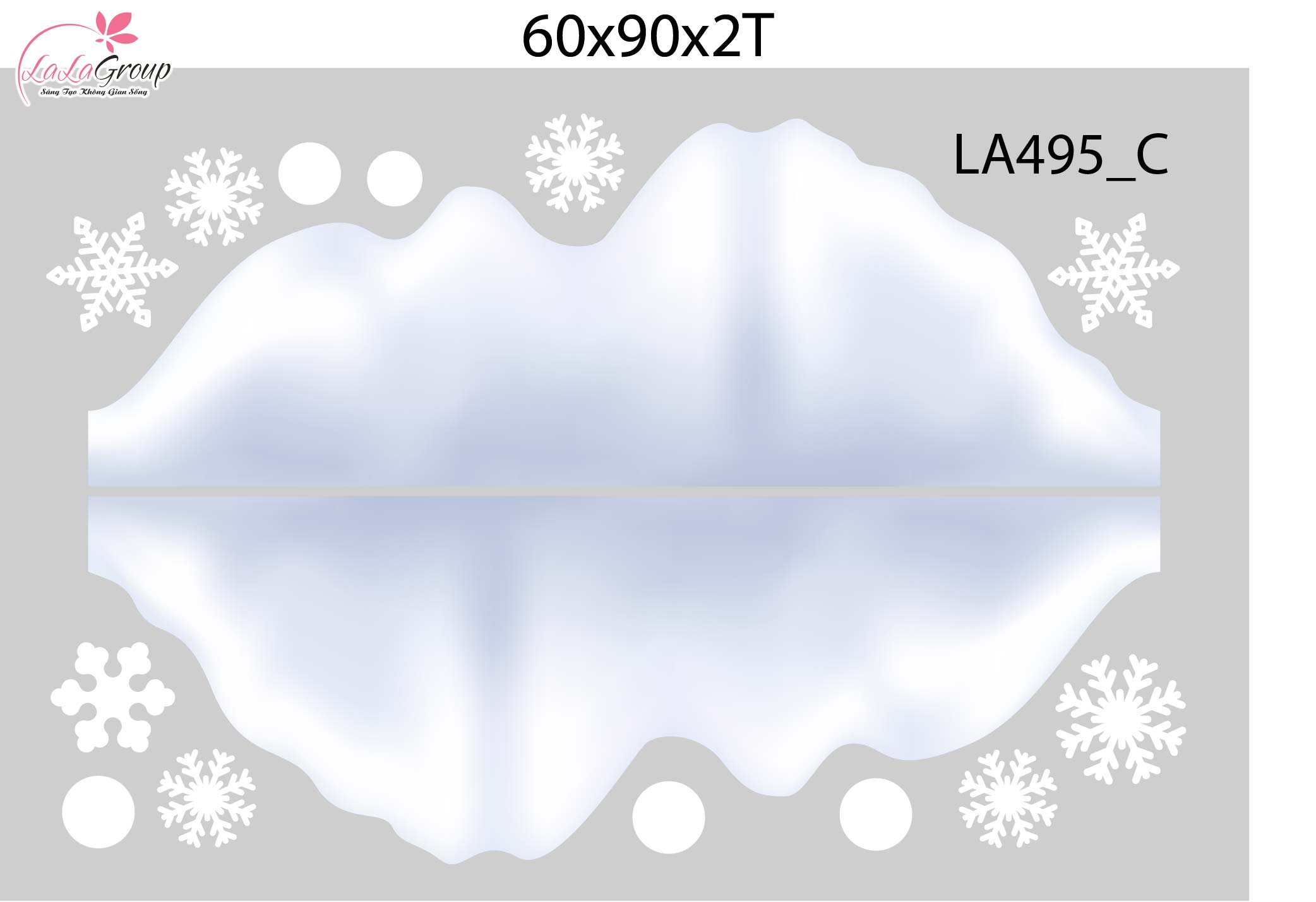 Combo Decal Trang Trí Noel Ông Già Noel Vui Nhộn Và Người Tuyết Vui Đón Giáng Sinh