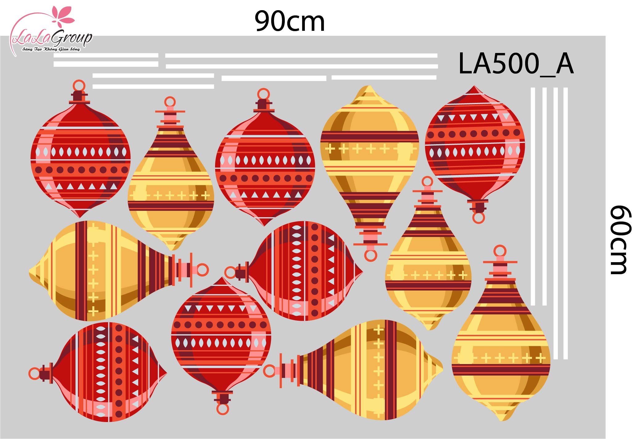 Combo Decal Trang Tr&iacute; Noel C&acirc;y Th&ocirc;ng Xanh V&agrave; Những Phần Qu&agrave; Lung Linh