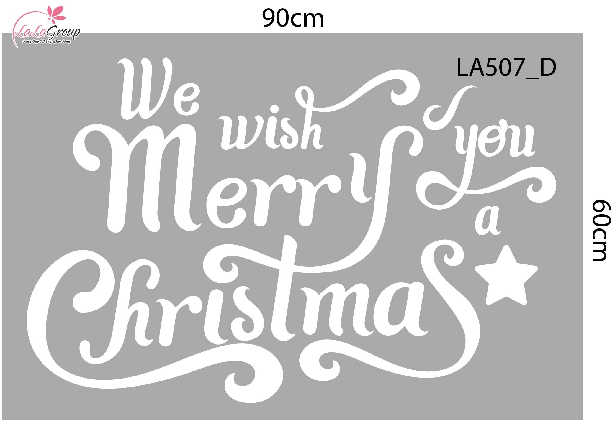 Combo Decal Trang Tr&iacute; Noel C&acirc;y Th&ocirc;ng Tuyết V&agrave; Những Quả Ch&acirc;u Pha L&ecirc; Xinh Xắn