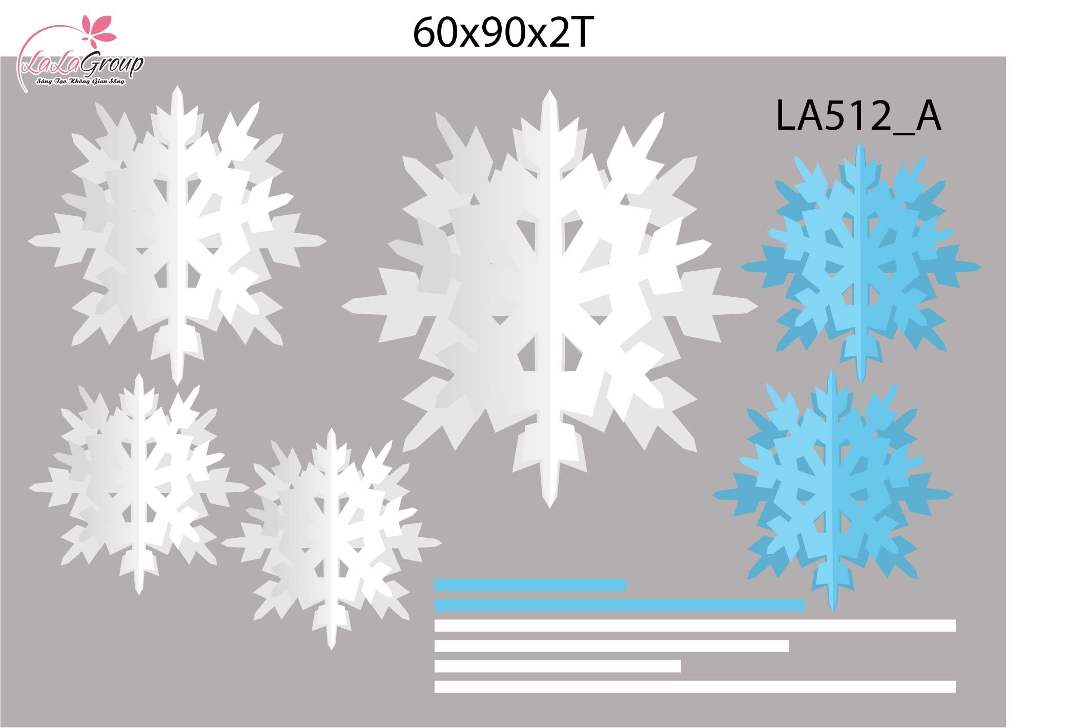 Combo Decal Trang Tr&iacute; Noel C&acirc;y Th&ocirc;ng Xanh V&agrave; Những B&ocirc;ng Tuyết Trắng