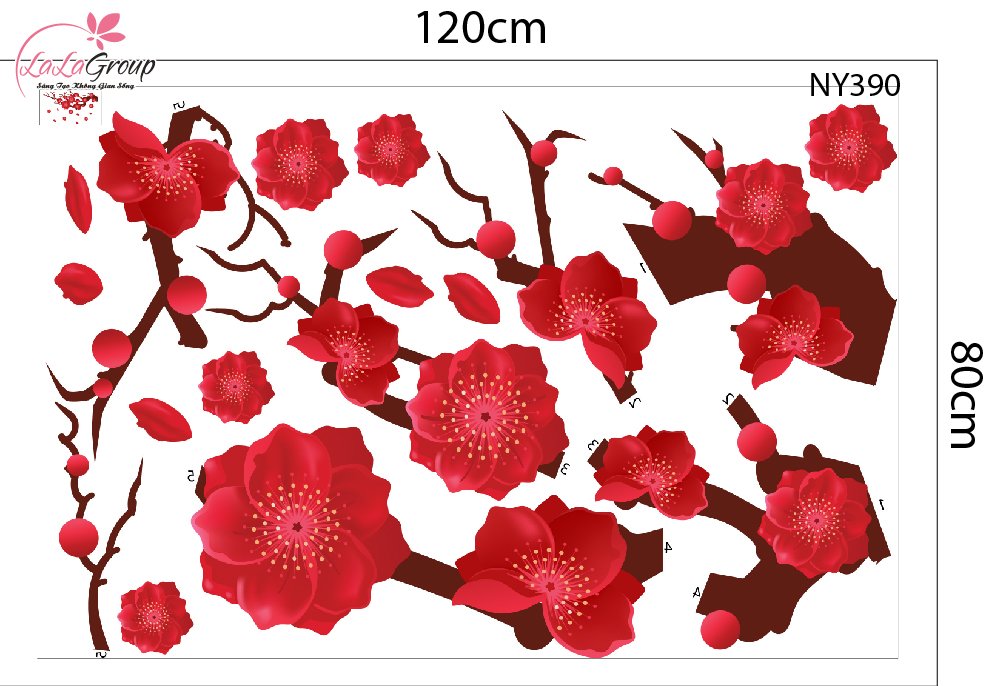 Decal Trang Tr&iacute; Tết 2026 Thần T&agrave;i Cưỡi Ngựa Rước Lộc Đầu Năm