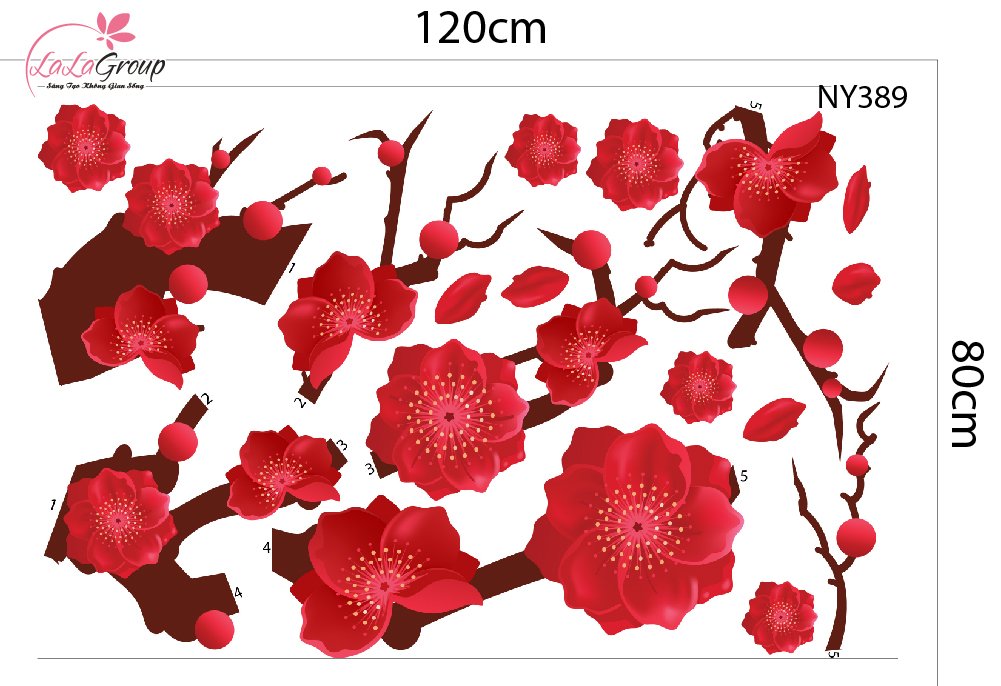 Decal Trang Tr&iacute; Tết 2026 Thần T&agrave;i Cưỡi Ngựa Rước Lộc Đầu Năm