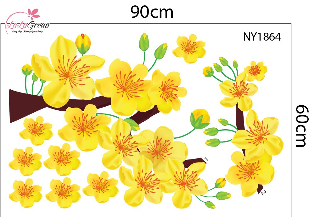 Combo Decal Trang Trí Tết Tuấn Mã Rước Lộc Xuân