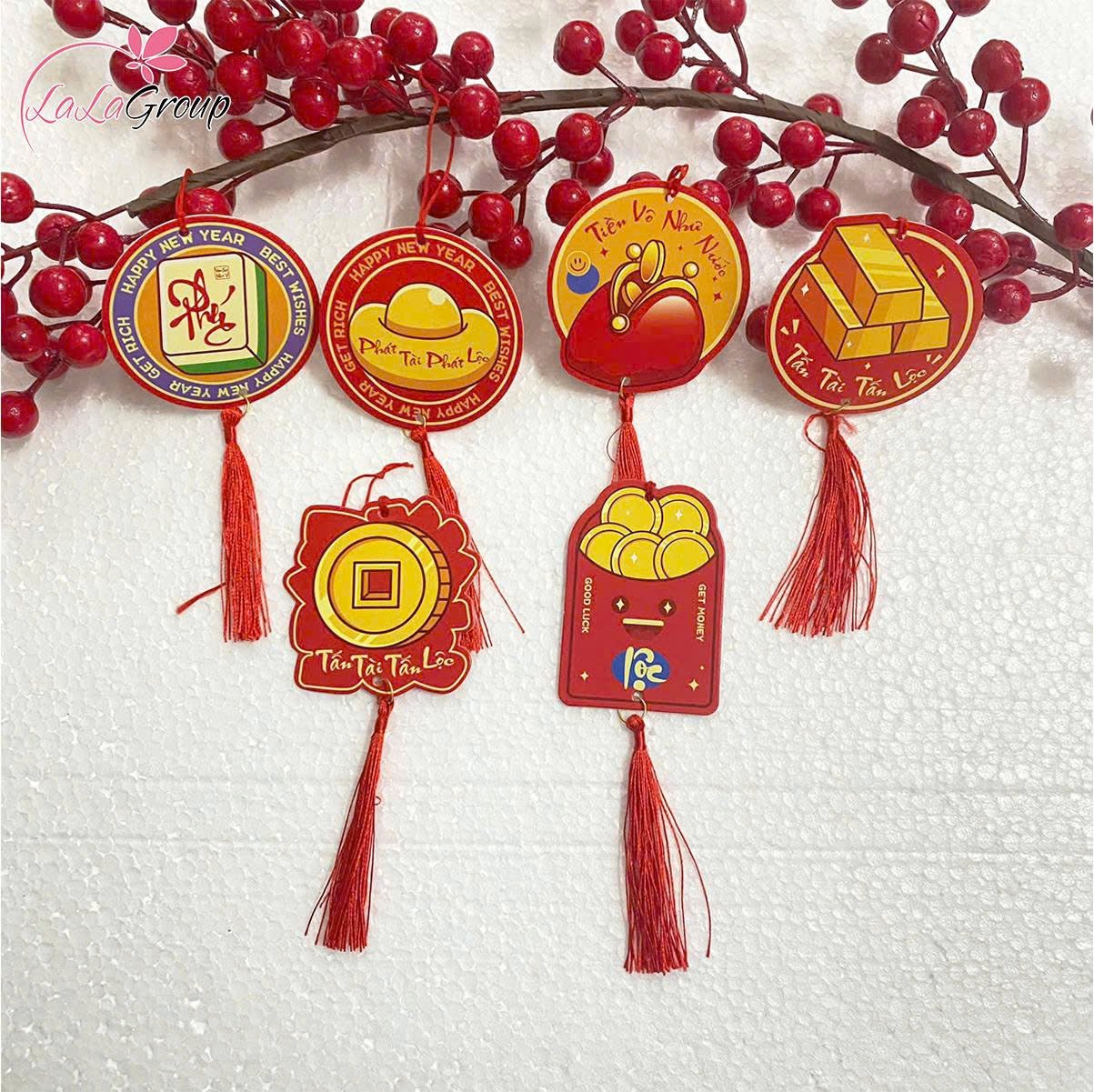 Set 6 d&acirc;y lộc treo ph&aacute;t t&agrave;i ph&aacute;t lộc