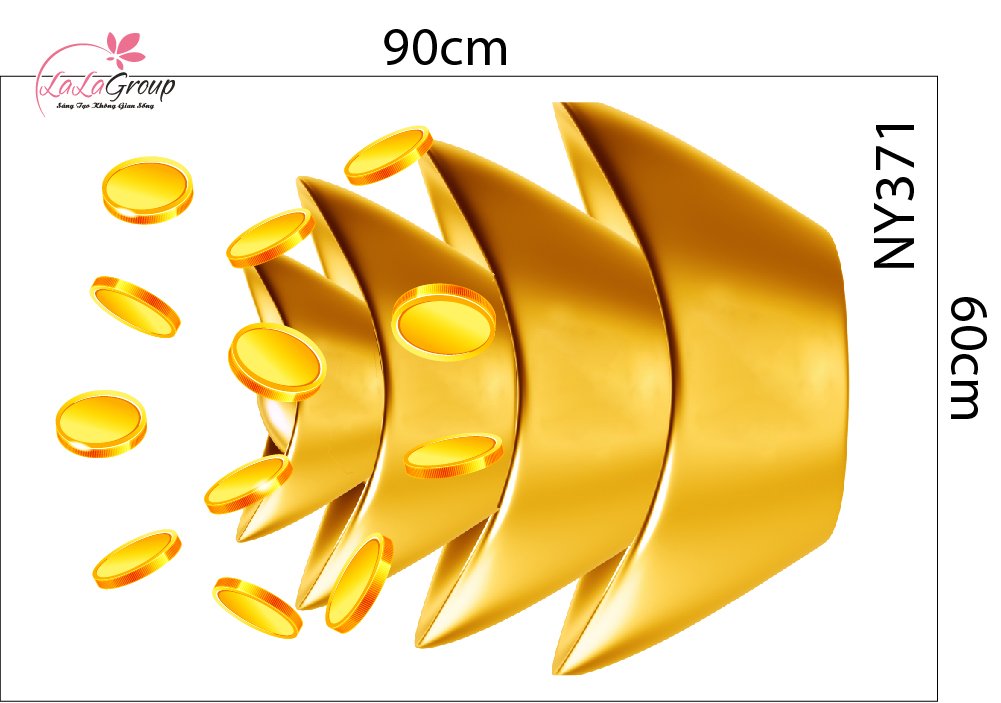 Combo Decal Trang Tr&iacute; Tết Happy New Year 2026