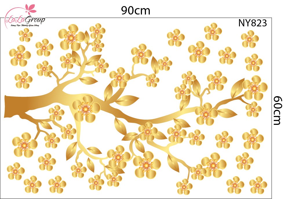 Combo Decal Trang Tr&iacute; Tết C&acirc;y Thần T&agrave;i 2026