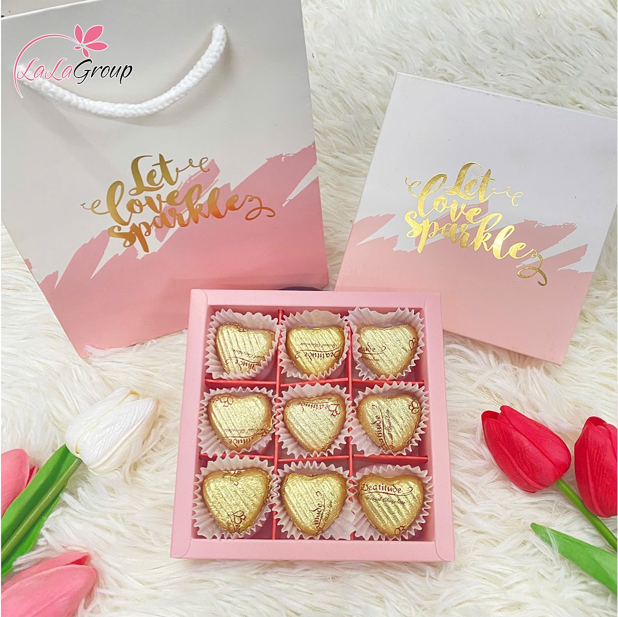 Hộp socola valentine 9 viên