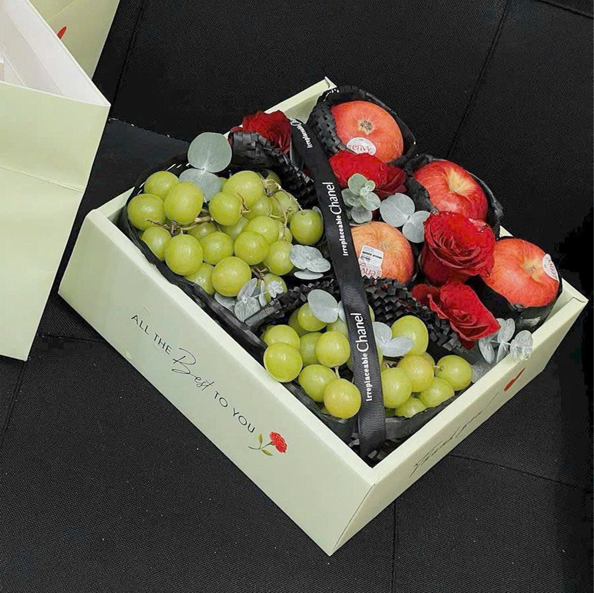 Hộp Qu&agrave; Tặng Tr&aacute;i C&acirc;y Nhập Khẩu Cao Cấp Qu&agrave; Tặng Y&ecirc;u Thương