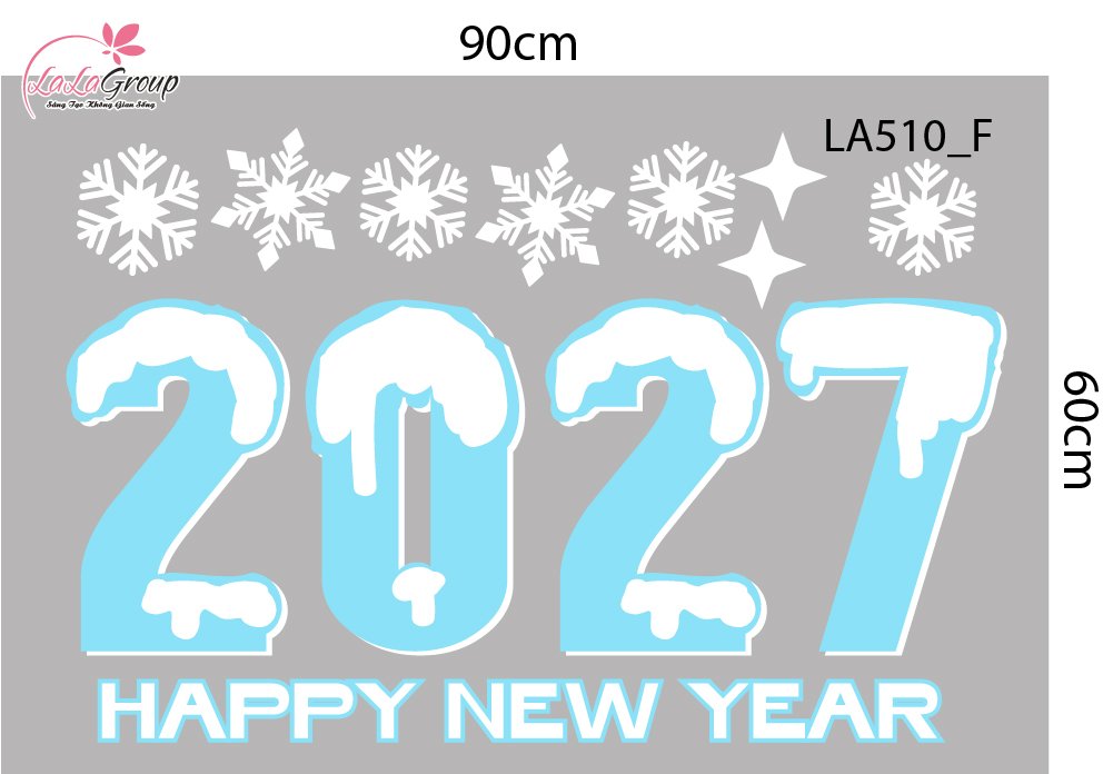 Combo Decal Trang Tr&iacute; Noel Người Tuyết V&agrave; Những Ng&ocirc;i Nh&agrave; Ấm &Aacute;p Ch&agrave;o Đ&oacute;n Gi&aacute;ng Sinh