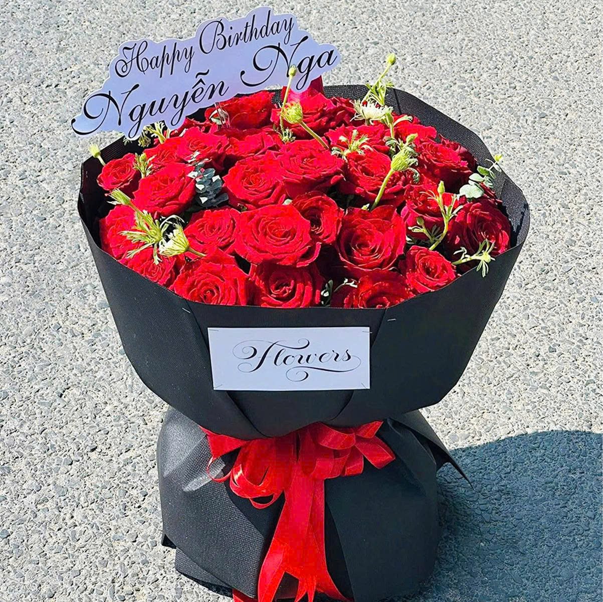 B&oacute; Hoa Hồng Đỏ Xinh Xắn M&oacute;n Qu&agrave; Gửi Trọn Lời Y&ecirc;u