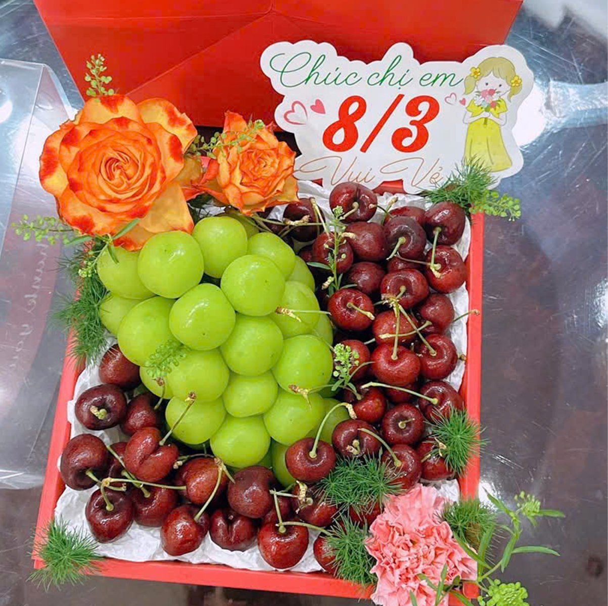 Hộp Qu&agrave; Tr&aacute;i C&acirc;y Sức Khoẻ