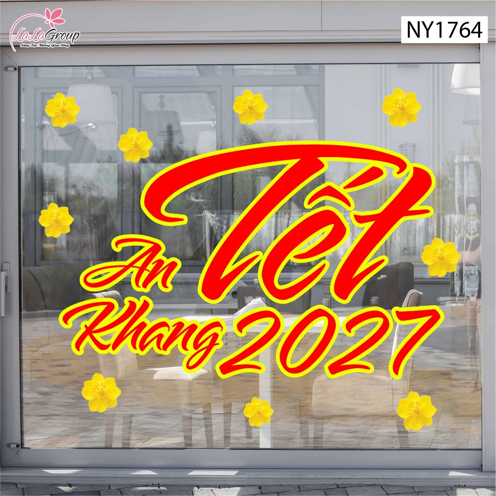 Decal Trang Tr&iacute; Tết An Khang 2027