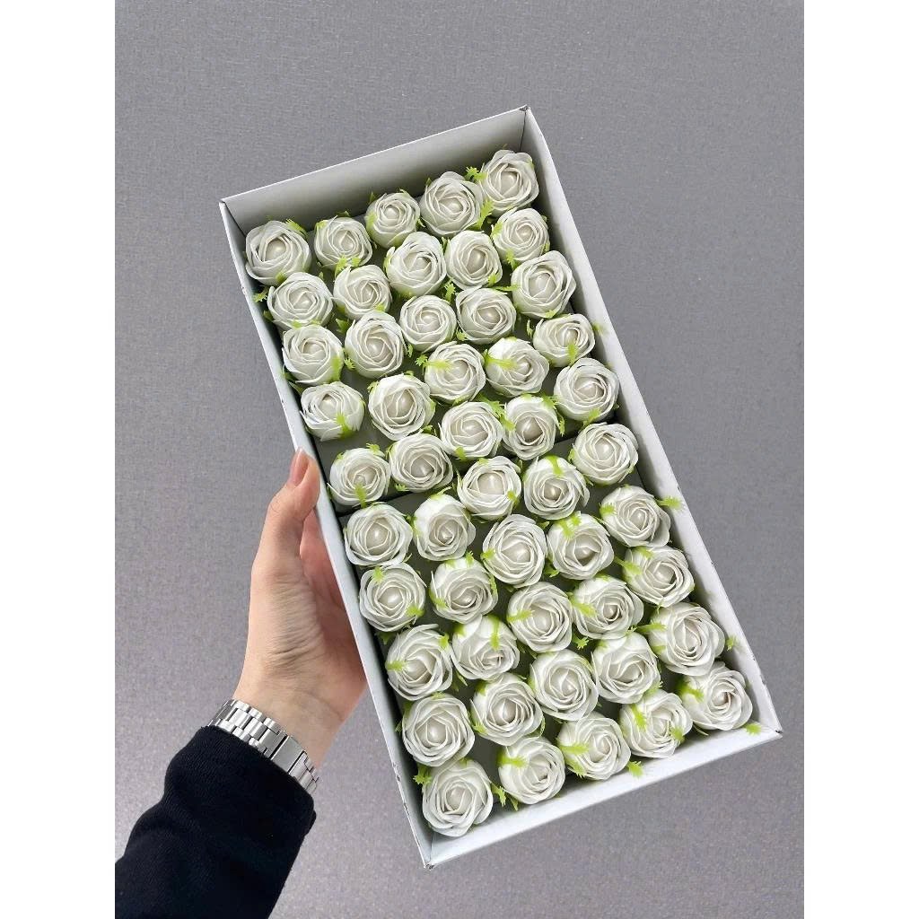 Hộp Hoa S&aacute;p Hồng Tỉ Muội Cao Cấp ( Hộp 50 B&ocirc;ng )