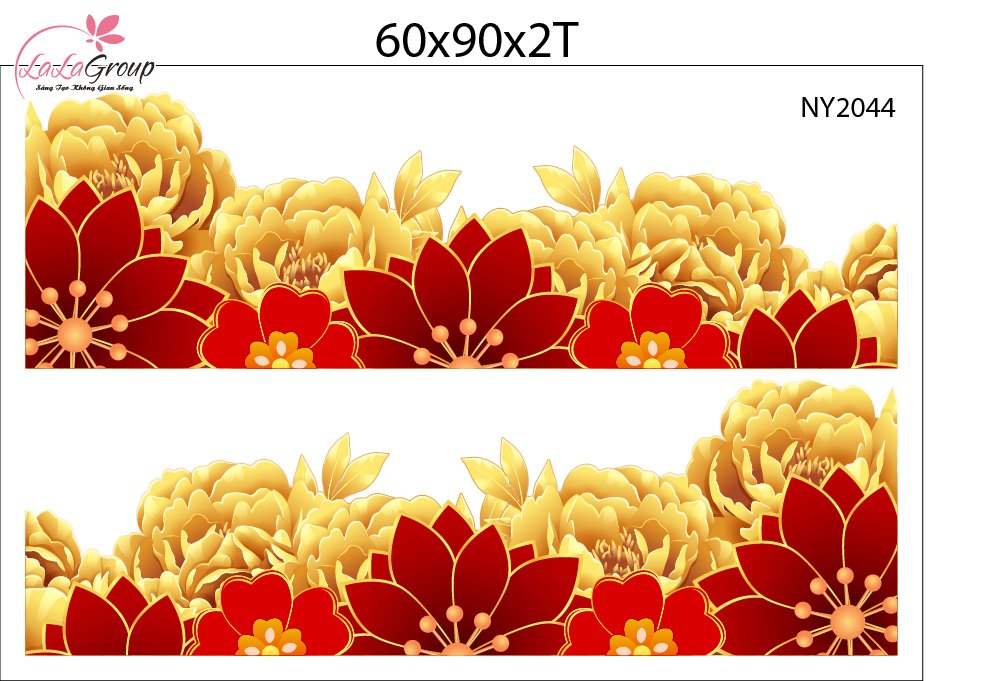 Combo Decal Trang Tr&iacute; Tết Xu&acirc;n An Khang Kim M&ugrave;i T&agrave;i Lộc 2027