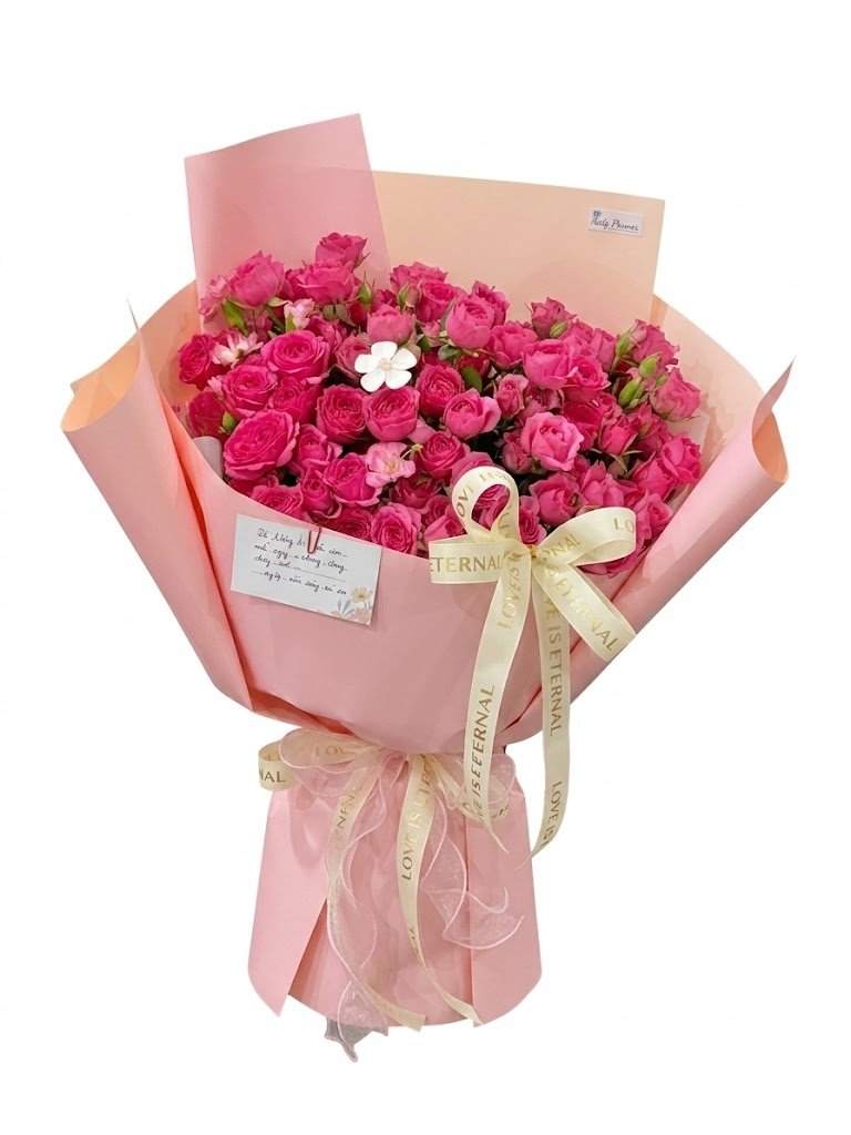 B&oacute; Hoa Hồng Sophia Tươi Ngọt Ng&agrave;o Hạnh Ph&uacute;c