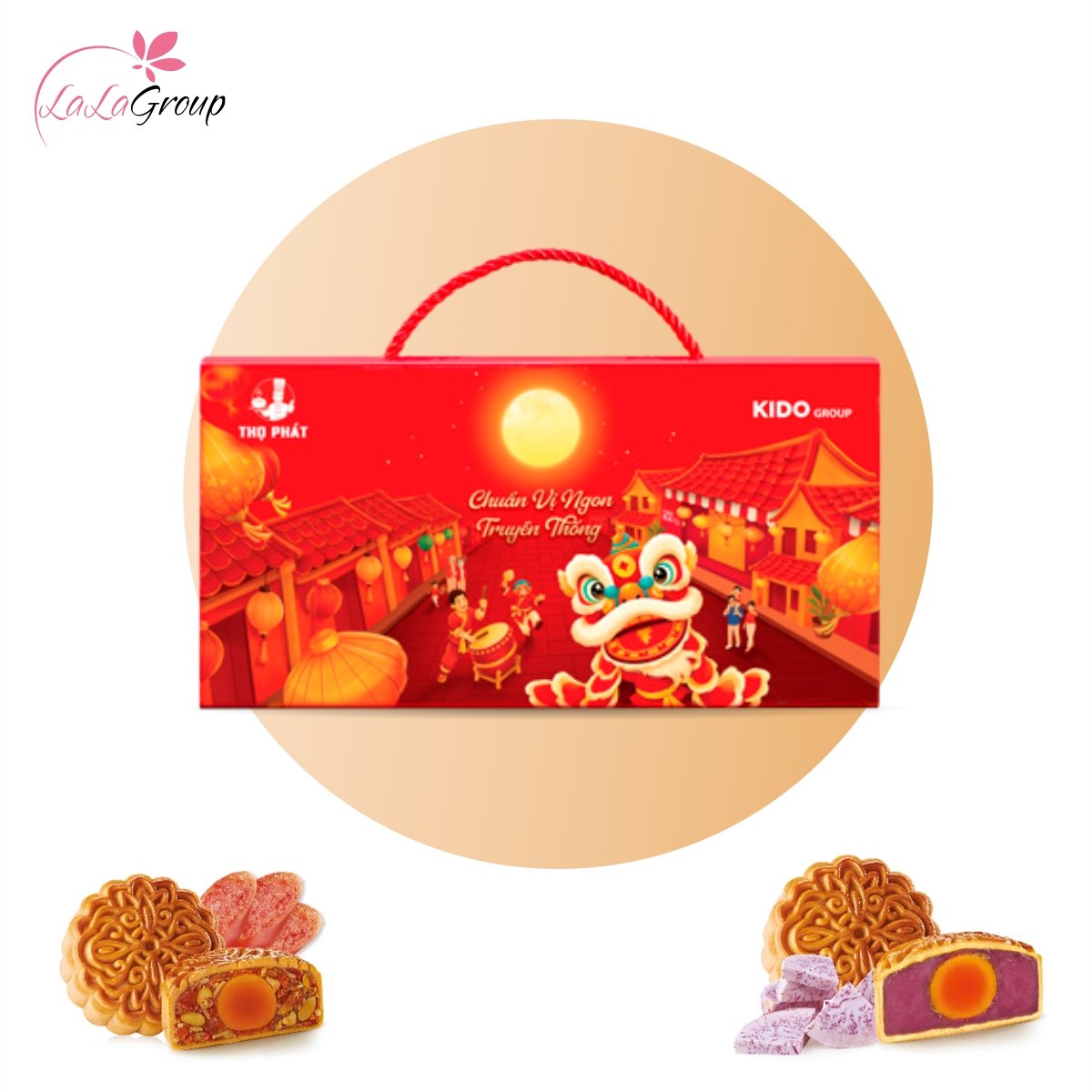 Hộp 2 B&aacute;nh Trung Thu Thọ Ph&aacute;t An Ph&uacute;c