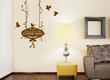 Hình dán bảng chúc một ngày tốt lành