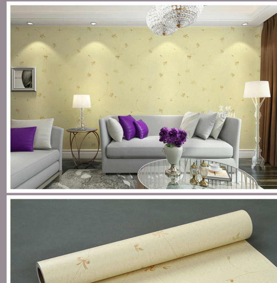 Giấy Decal cuộn nơ màu nâu