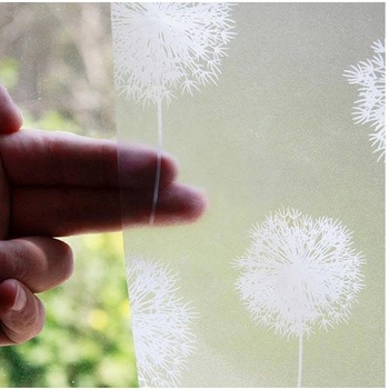 Nhãn dán cuộn kính mờ Octki White Dandelion (026)