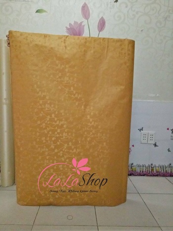 Giấy decal cuộn dây leo vàng đồng