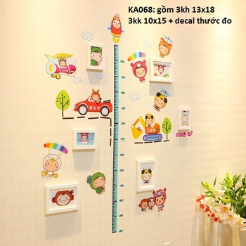 Bộ khung ảnh 6 mảnh - KA068