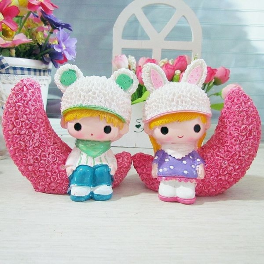Bộ búp bê ngồi mặt trăng