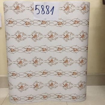 Decal cuộn hoa vàng khổ 0,9m