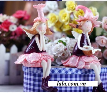 Set búp bê váy hoa