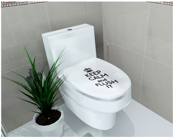 Dán toilet keep calm