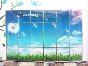 Dán bếp bồ công anh 3 size 60x90cm