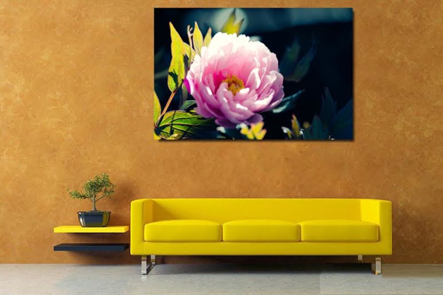 Tranh treo tường hoa mẫu đơn