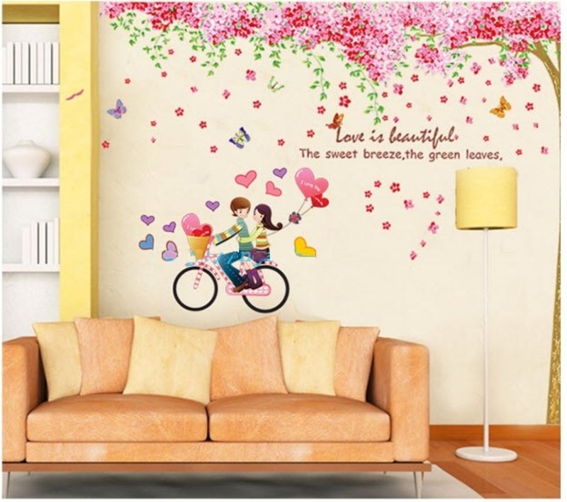 Decal dán tường tại Lala