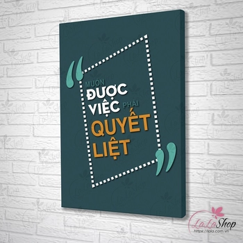 Bức tranh tường muốn được quyết liệt