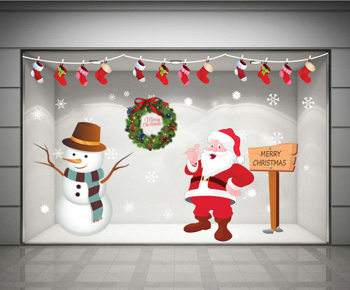 Decal dán tường combo ông già Noel và người tuyết mang đến không khí Giáng sinh mà không tốn quá nhiều công sức. Sản phẩm vô cùng dễ dàng và nhanh chóng để lắp đặt, không gây mất mát cho bề mặt tường hàng yêu.