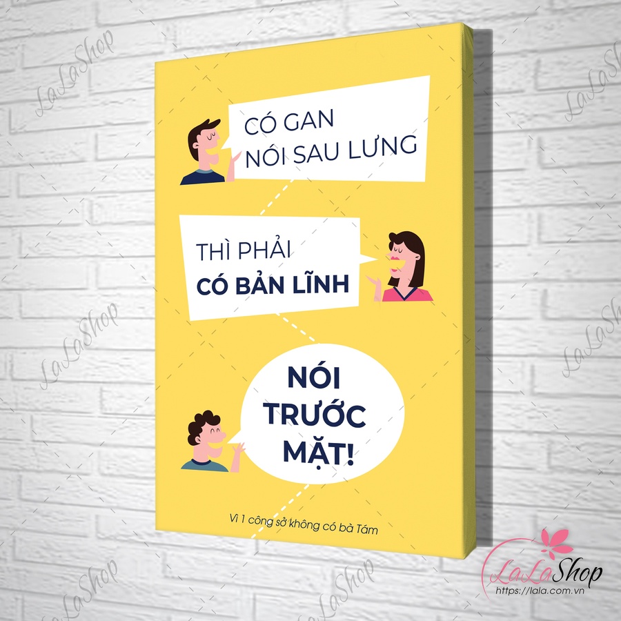 Tranh văn phòng vì một công sở không có bà tám