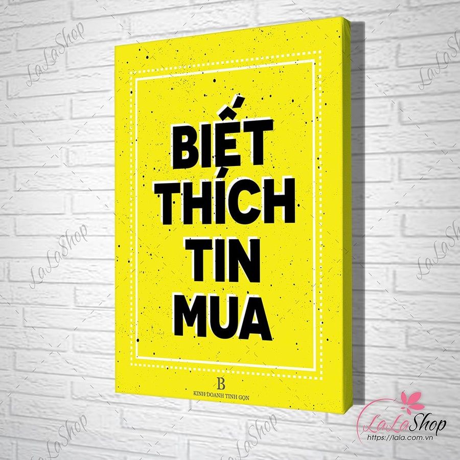 Tranh treo tường biết thích tin mua