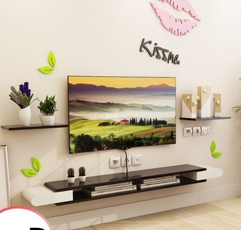 Wall-mounted TV shelf KE_TVB08