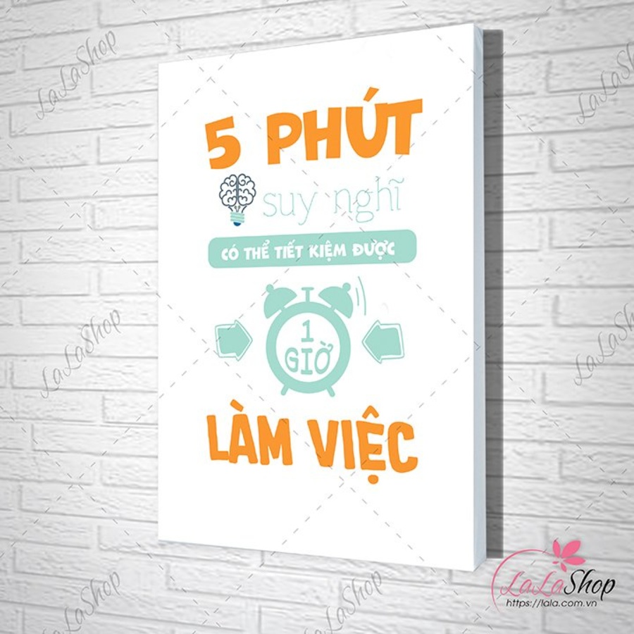 Tranh văn phòng 5 phút suy nghĩ có thể tiết kiệm được 1 giờ làm việc