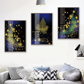 Öffentliche Wandmalerei der goldenen Galaxie