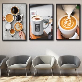 Tranh dán tường cốc cà phê buổi sáng