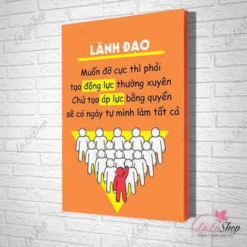 Tranh văn phòng muốn đỡ cực thì phải tạo động lực thường xuyên