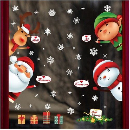 Decal Trang Trí Noel: Tạo không khí Giáng Sinh trong nhà với Decal Trang Trí Noel đầy màu sắc và sinh động. Bạn có thể dán trên cửa sổ, tường, giấy dán hay các vật dụng trang trí khác để tạo sự mới mẻ cho không gian của mình. Hãy nhanh tay sắm cho gia đình những chiếc decal Noel xinh xắn và mến khách nhất nhé!