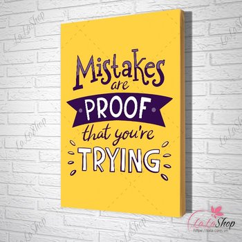 Tranh Văn Phòng mistakes are proof that you're trying