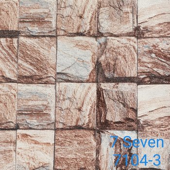 Map giấy dán tường texture giả đá 7 Seven 7104-3