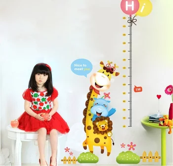 Decal dán tường Thước đo hươu 7