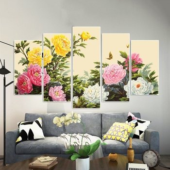 979 Mẫu Tranh In Hoa Lá 3D Treo Tường Giá Rẻ Siêu Đẹp 2023