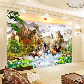 Tranh Dán Tường 3D Mã Đạo Thành Công