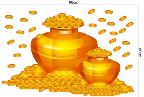 Combo Decal Trang Trí Tết Mừng Xuân Bính Ngọ Tài lộc May Mắn 2026